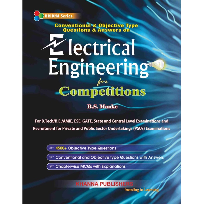 Conventional & Objective type Questions & Answers on Electrical Engineering for Competitions